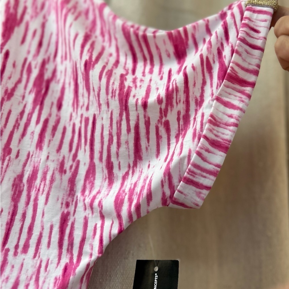 INC/ Woman’s/ NWT/ Printed V-Neck Mini Dress, Created for Macy's/ size XL - Picture 9 of 9